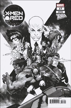X-Men: Red (2022) issue 17-B Dike Ruan X-Men 60th Anniversary Cover