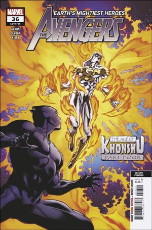 Avengers (2018/07) issue 36-F Javier Garron Cover (2nd Printing)