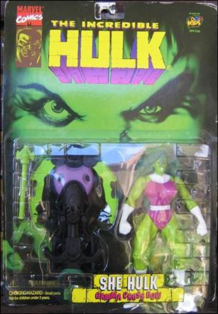 Incredible Hulk (Animated Series) figure 6 She-Hulk (Gamma Cross Bow)