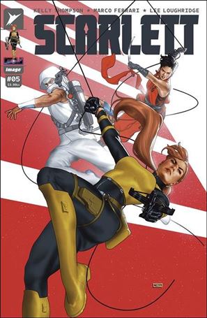 Scarlett (2024) issue 5-E Taurin Clarke 1:50 Cover