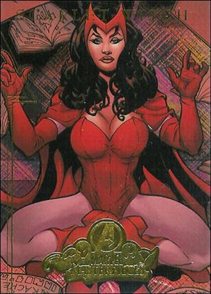 2008 Marvel Masterpieces: Series 2 (Avengers Subset) card A6 Scarlet Witch