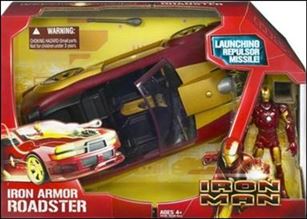 Iron Man (Movie) Vehicles figure 1 Iron Armor Roadster