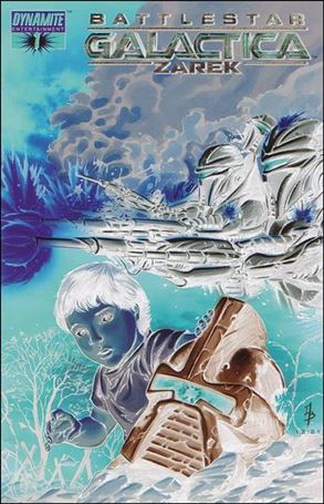 Battlestar Galactica: Zarek issue 1-F Adrian Batista Negative Cover