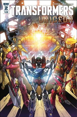 Transformers: Unicron issue 2 Alex Milne Cover