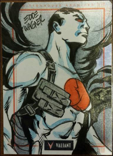 2013 Valiant Comics Preview Trading Card Set (Sketch Card Subset) card EW-02