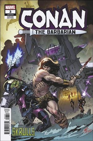 Conan the Barbarian (2019) issue 3-B Pepe Larraz Skrulls Cover