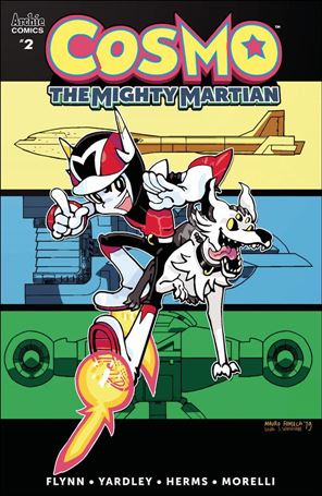 Cosmo the Mighty Martian issue 2-B Mauro Fonseca Cover
