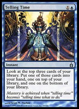 Magic the Gathering: Ravnica (Base Set)  card 69 Telling Time