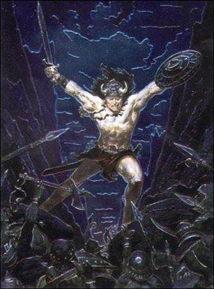Conan III (Base Set) card 57 Savage Sword #232