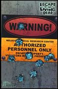 Escape of the Living Dead issue 1-F Die-Cut Cover
