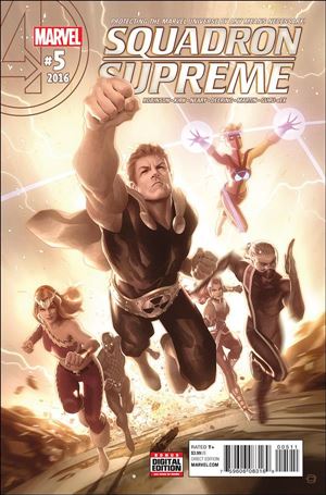Squadron Supreme (2016)  issue 5 Alex Garner Cover