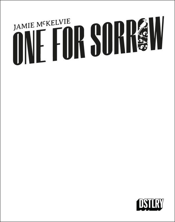 One for Sorrow issue 1-G Blank/Sketch Cardstock Cover