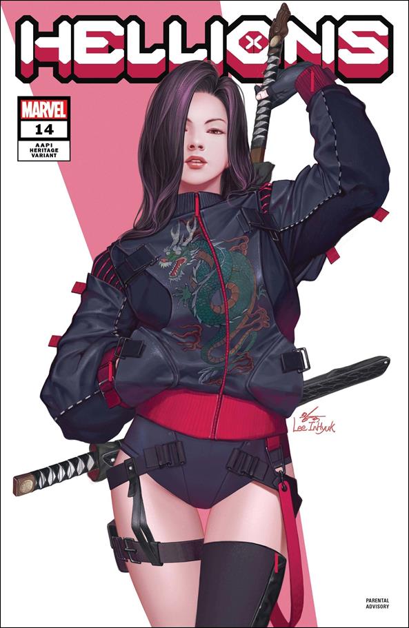 Hellions issue 14-B InHyuk Lee AAPI Heritage Cover