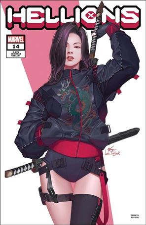 Hellions issue 14-B InHyuk Lee AAPI Heritage Cover