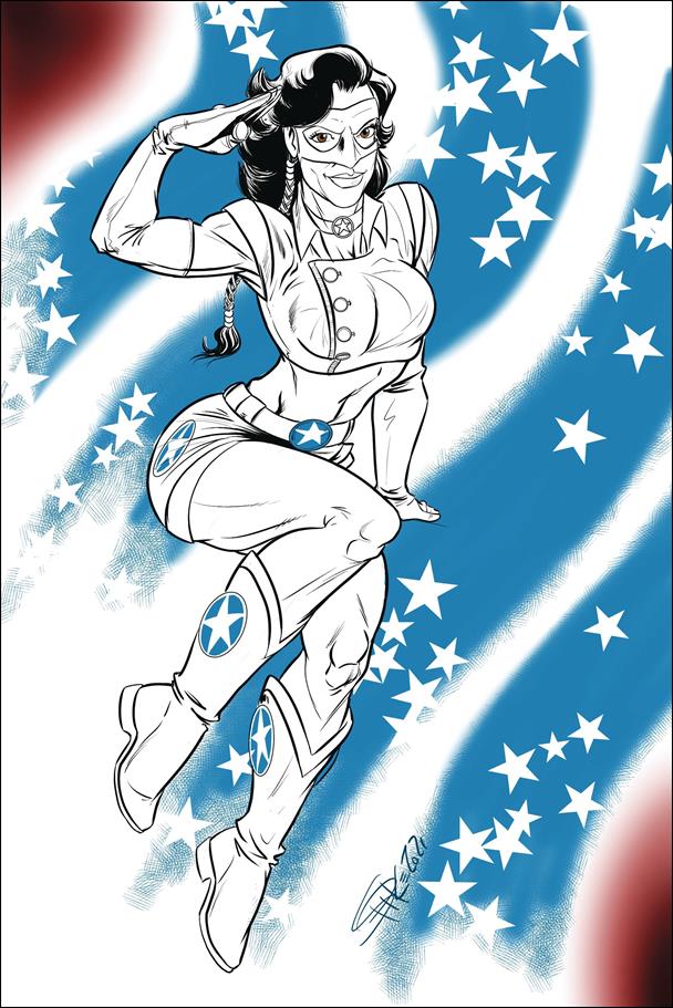 Lady Freedom issue 3-B Rod Espinosa Cover