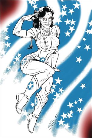 Lady Freedom issue 3-B Rod Espinosa Cover