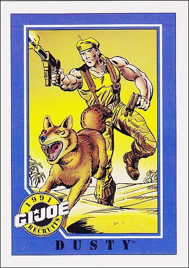 G.I. Joe (Base Set) card 132 Dusty