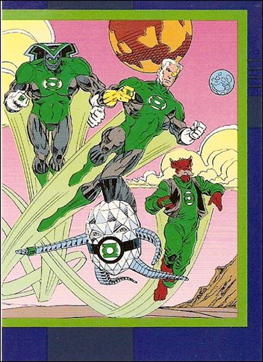 DC Cosmic Teams (Base Set) card 24 Green Lantern Corps: Card 3