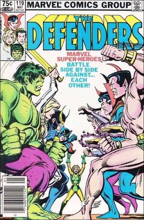 Defenders (1972) issue 119-B Canadian Price Cover