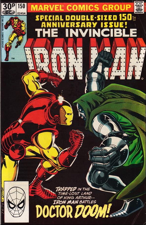 Iron Man (1968) issue 150-B UK Price Cover