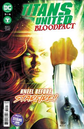 Titans United: Bloodpact issue 3 Eddy Barrows Cover