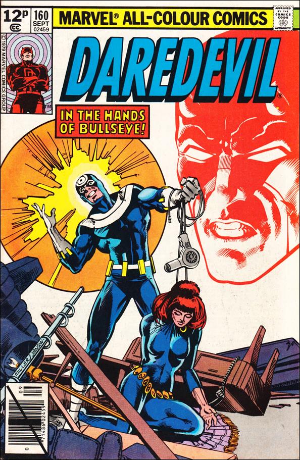 Daredevil (1964) issue 160-B UK Price Cover