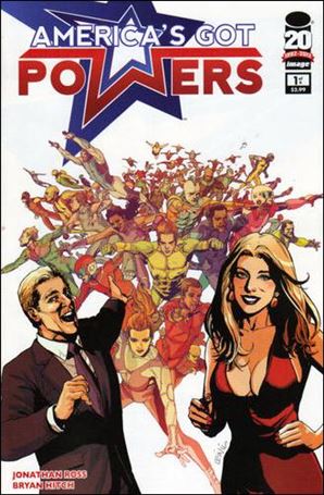 America's Got Powers issue 1-B Leinil Yu 1:20 Cover