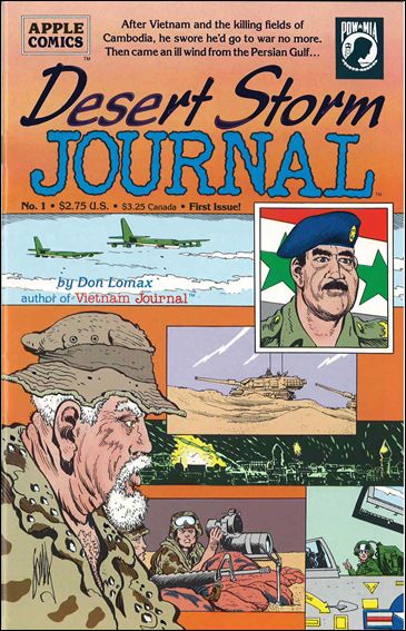 Desert Storm Journal issue 1 Hussein Inset Cover