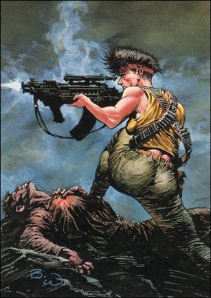Bernie Wrightson II: More Macabre (Base Set) card 42 Avenger