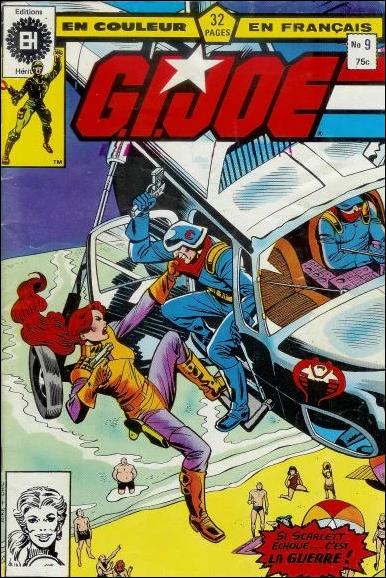 G.I. Joe: A Real American Hero issue 9-D French-Canadian Price Cover