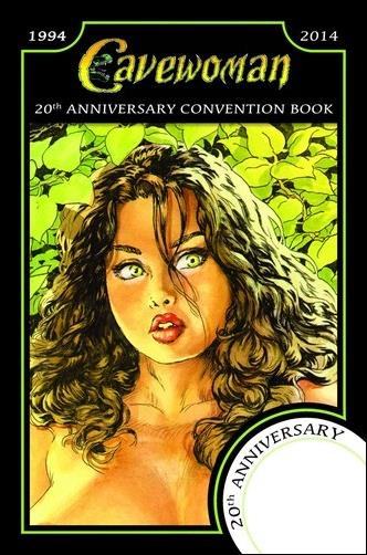 Cavewoman: 20th Anniversary Convention Book issue nn-B Bust Cover