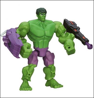 Marvel Super Hero Mashers (Deluxe) figure 1-B Hulk (Loose)