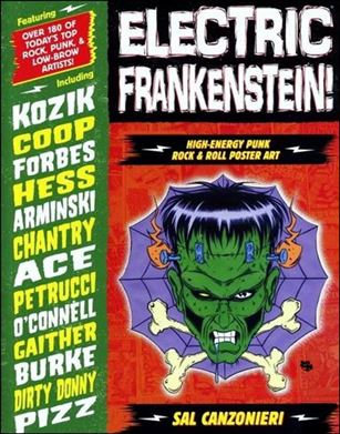 Electric Frankenstein: High-Energy Punk Rock & Roll Poster Art Cover Image 1