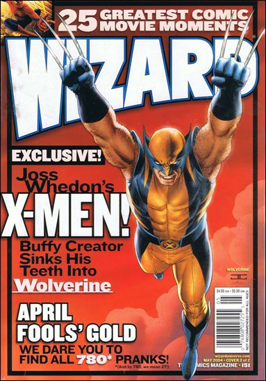Wizard: The Comics Magazine issue 151 John Cassaday Wolverine Cover