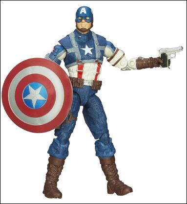 Marvel Legends Infinite: Captain America (Mandroid Series) figure 3-B WW2 Captain America Loose