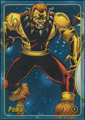 Marvel Heroes Figure Factory: Series 1 (Base Set) card 4 Puma