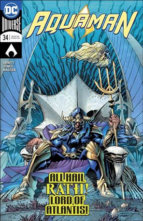 Aquaman (2016) issue 34 Andy Kubert Cover