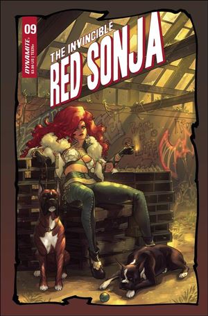 Invincible Red Sonja issue 9-I Meghan Hetrick Cover