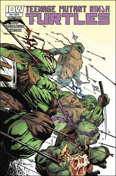 Teenage Mutant Ninja Turtles (2011) issue 46-C Alberto Ponticelli 1:10 Cover