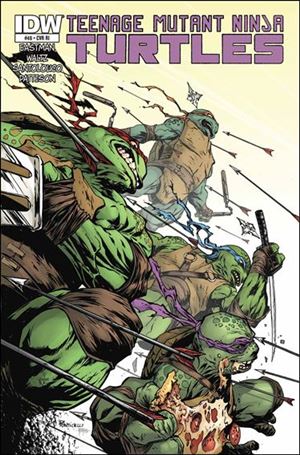 Teenage Mutant Ninja Turtles (2011) issue 46-C Alberto Ponticelli 1:10 Cover