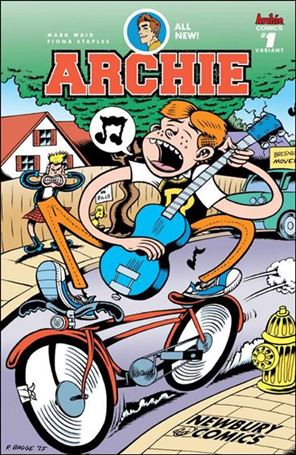 Archie (2015) issue 1-YN Peter Bagge Newbury Comics Cover