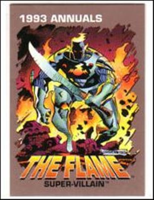 Marvel 1993 Annuals (Base Set) card 15 The Flame