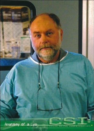 CSI: Crime Scene Investigation - Series One (Base Set) card 44 Anatomy of a Lye