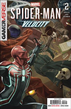 Gamerverse Spider-Man: Velocity issue 2 Skan Cover