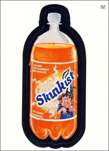Wacky Packages All-New: Series 2 (Base Set)  card 52 Skunkist