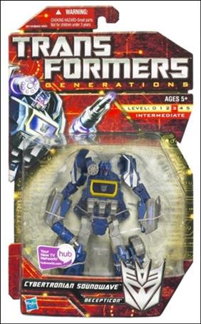 Transformers: Generations (Deluxe Class) Series 1 figure 8 Cybertronian Soundwave