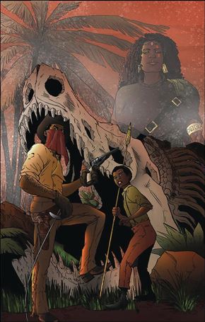 Red Range: Pirates of Fireworld issue 1-C N. Steven Harris Cover
