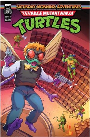 Teenage Mutant Ninja Turtles: Saturday Morning Adventures Continued issue 5-B Dan Schoening Cover