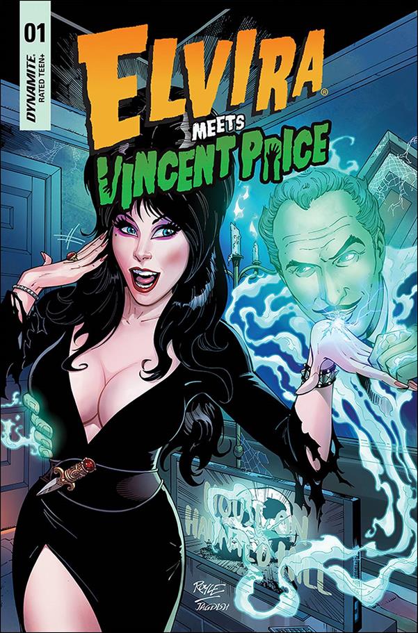 Elvira Meets Vincent Price issue 1-C John Royle Cover