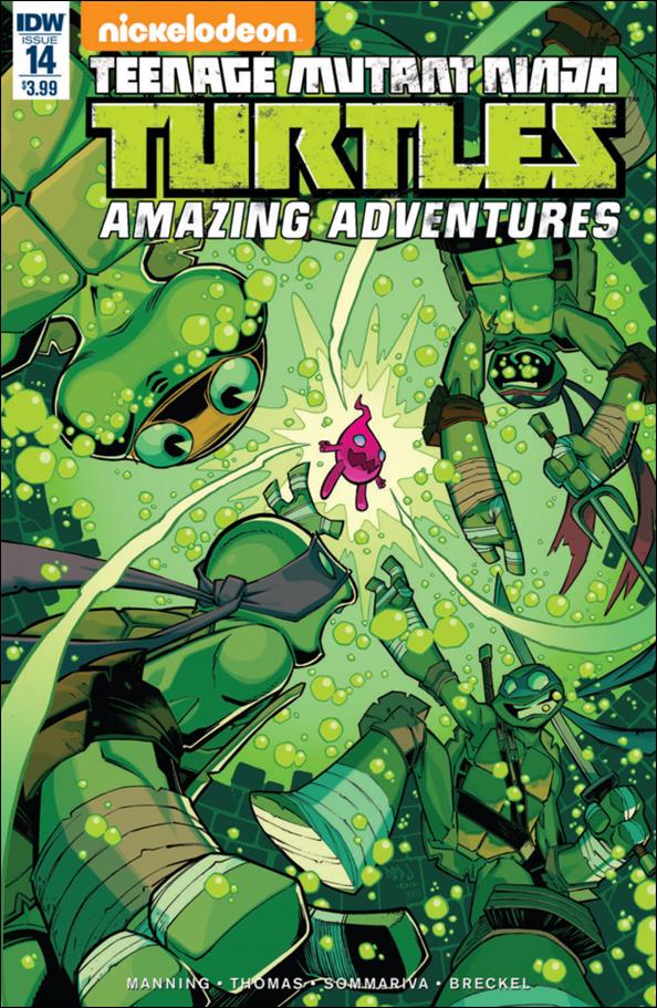 Teenage Mutant Ninja Turtles Amazing Adventures issue 14 Jon Sommariva Cover